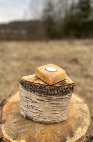 Wooden Candle Holder 23