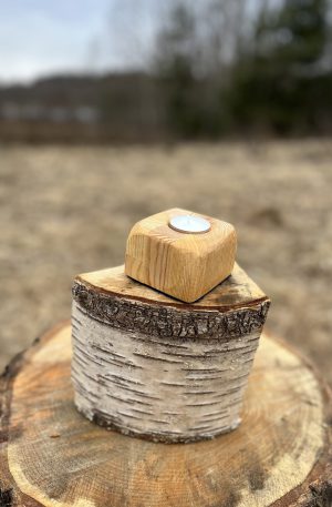 Wooden Candle Holder 27