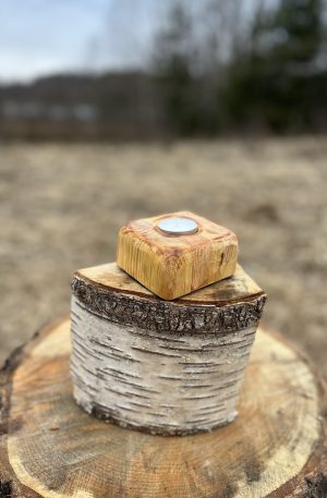 Wooden Candle Holder 31