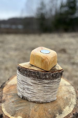 Wooden Candle Holder 35