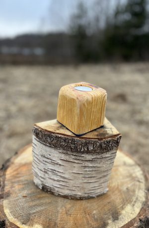 Wooden Candle Holder 37