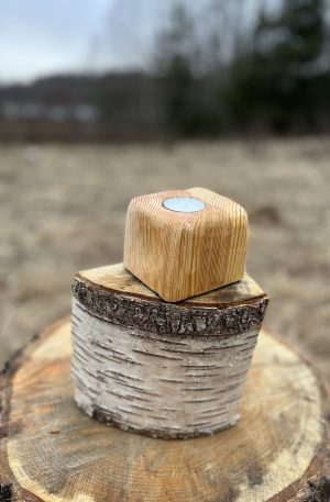 Wooden Candle Holder 39
