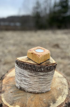 Wooden Candle Holder 41