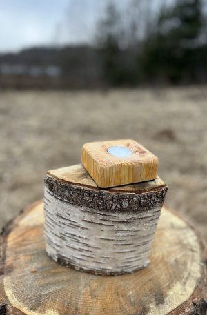 Wooden Candle Holder 44