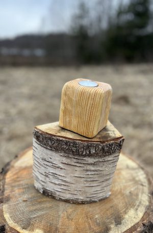 Wooden Candle Holder 46