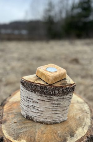 Wooden Candle Holder 47